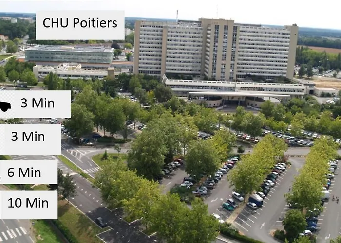 Appartement Superbe Comfortable Chu Et Universite Mignaloux-Beauvoir